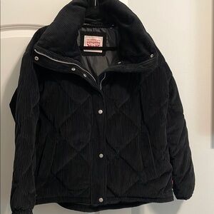 Levi's Black Corduroy Jacket XL
